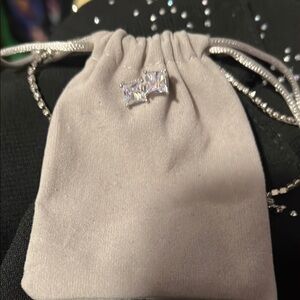 Elegant Silver Stud Earrings 925 Sterling, silver gorgeous Valentines gift